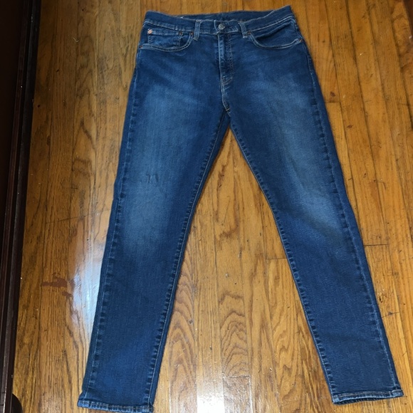 Levi's Lot 512 Big E Premium Blue Denim Jeans Size 34 - Picture 9 of 16